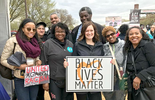 RCA Delegation Participates in Ecumenical Anti-Racism Rally